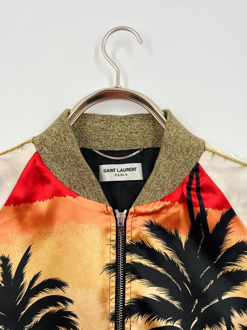 Saint Laurent YSL Palm Sunset jacket Luxury Apparel on Carousell