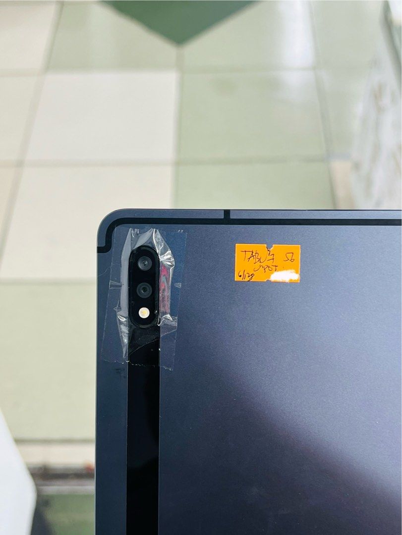 Samsung Tab S7 128gb LTE No issue (Category: Samsung) located in San Juan City. Submitted by javedsgadgetshop (Listing ID 1340822424, Image 2). Description: OPEN FOR INSTALLMENT VIA CREDIT CARD/GGIVES/SPAY/BILLEASE & SWAP/TRADE-IN! BUY AND SELL! Quick Specs : Samsung Tab S7 •128gb •NTC Variant •Good batt health •Factory Unlock •95% Smoothness •No hidden issue | No Repaired •100% Authentic | Not Refurbished •w/ OEM Charger & store warranty ❣️ - se