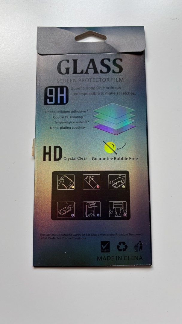 Screen protector (Category: Other Mobile & Gadget Accessories) located in Singapore. Submitted by kluvind7d (Listing ID 1340861698, Image 2). Description: iPhone 14 Pro tempered glass .