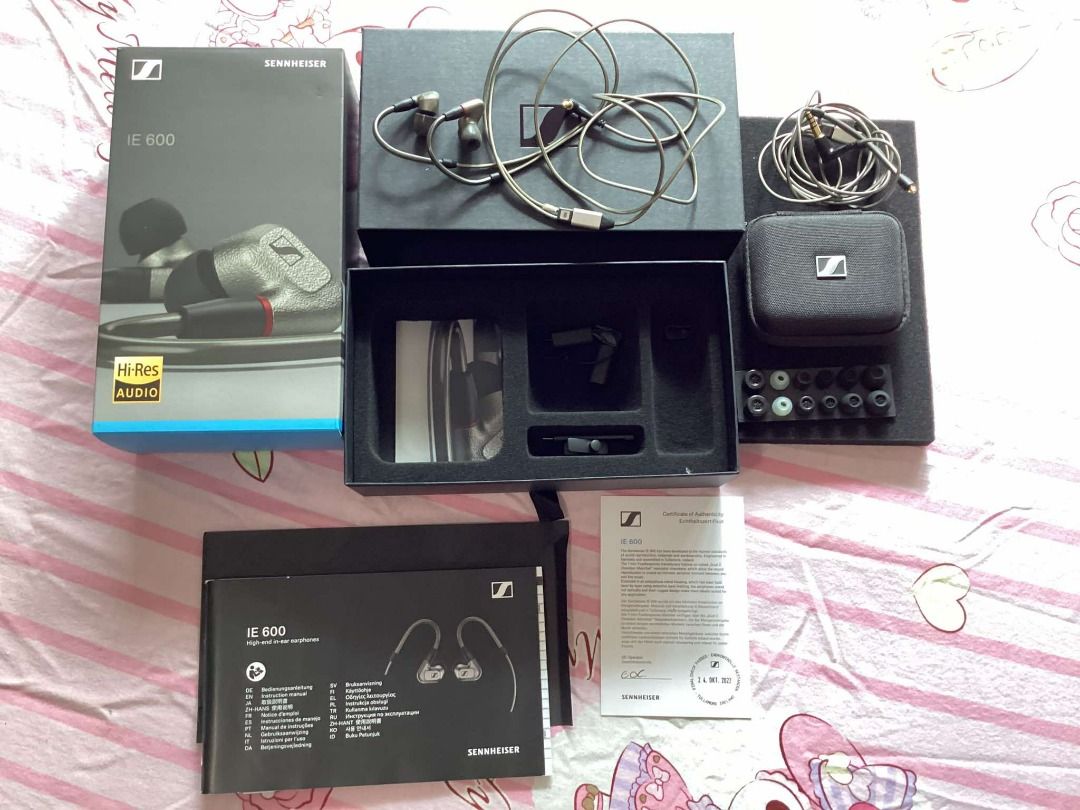 Sennheiser IE-600 IEM (Category: Earphones) located in Makati City. Submitted by november2554153 (Listing ID 1340716921, Image 2). Description: Arguably Sennheiser's best sounding IEM for the audio purist; bought from Egghead Shang 46k.