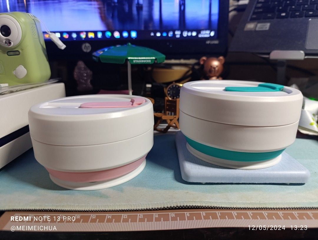 Starbucks Thailand x Stojo (Category: Water Bottles & Tumblers) located in Pasay City. Submitted by meimeichua (Listing ID 1064204906, Image 2). Description: ‼️PLEASE TAKE THE TIME TO READ THE PRODUCT DETAILS.‼️ Capacity: 16oz or Grande Color: Pink or Turquoise Own a Stojo Collapsible Cup! 🚢ETA to Ph: ON-HAND :) 💸Payment via GCASH, MAYA, or CIMB/SeaBank. 🛵Local shipping fee at buyer's expense thru preferred courier such as MrSpeedy/Lalamove/Gr