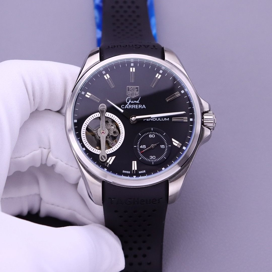 Curated visual reference: Gallery Detail: Tag Heuer Dark Series Back Transparent Mechanical Original Movement