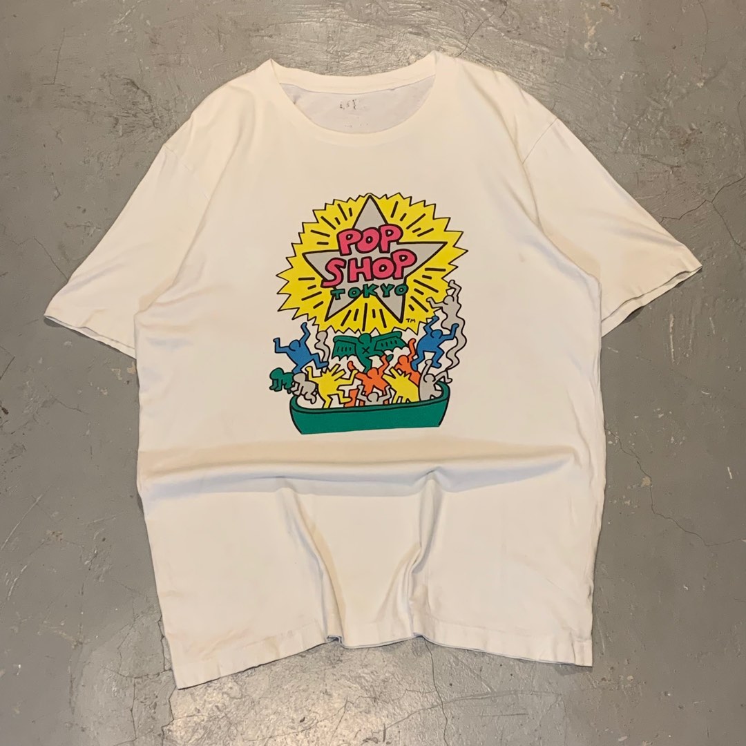 Uniqlo Pop Shop Tokyo by Keith Haring, Men's Fashion, Tops & Sets ...