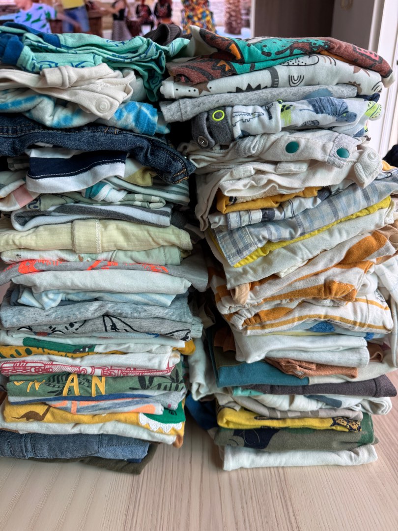 [Used] Baby Boy old clothes bundle, Babies & Kids, Babies & Kids ...
