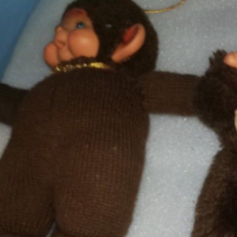 Vintage collectible monchichi doll (Category: Vintage Collectibles) located in Paranaque City. Submitted by 4thestate.surplusan (Listing ID 1302817216, Image 2). Description: A vtg collectible monchichi doll. Sold as is only.