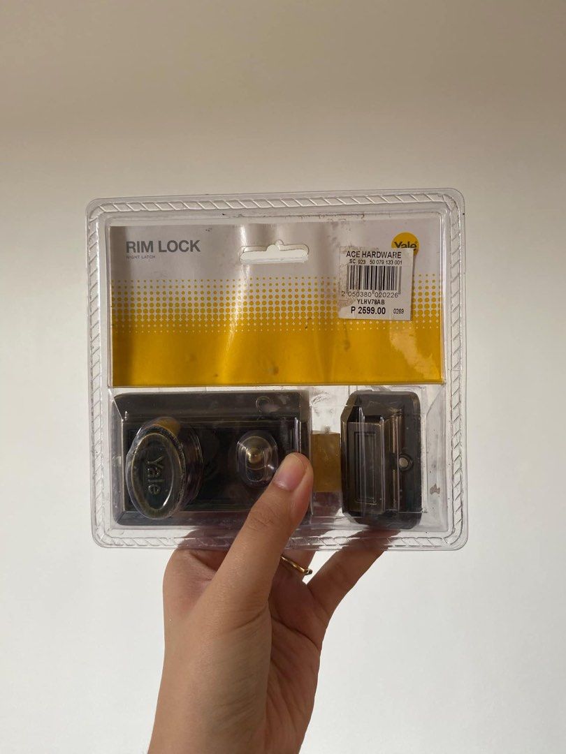 Yale RIM LOCK - Brand New (Category: Locks, Doors & Gates) located in Quezon City. Submitted by madmoisella84 (Listing ID 1340730569, Image 1). Description: Never used po di kasya sa gate. Pm for lower price thank you😊..