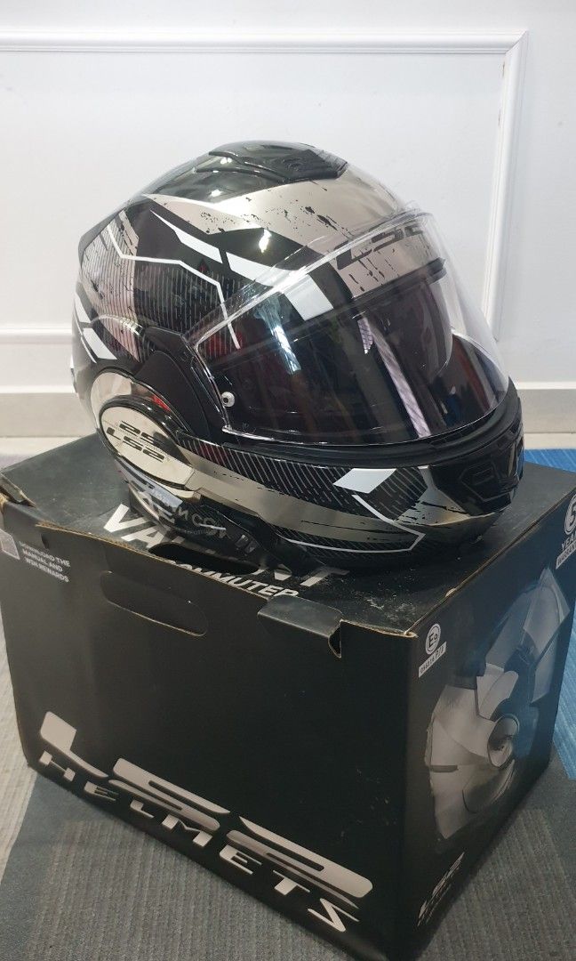 Ls2 shop ff399 chrome