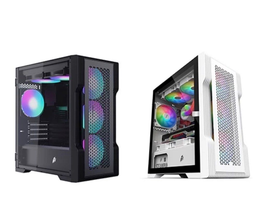 (available) 1st Player T3 Gaming Case M-ATX white, Computers & Tech ...