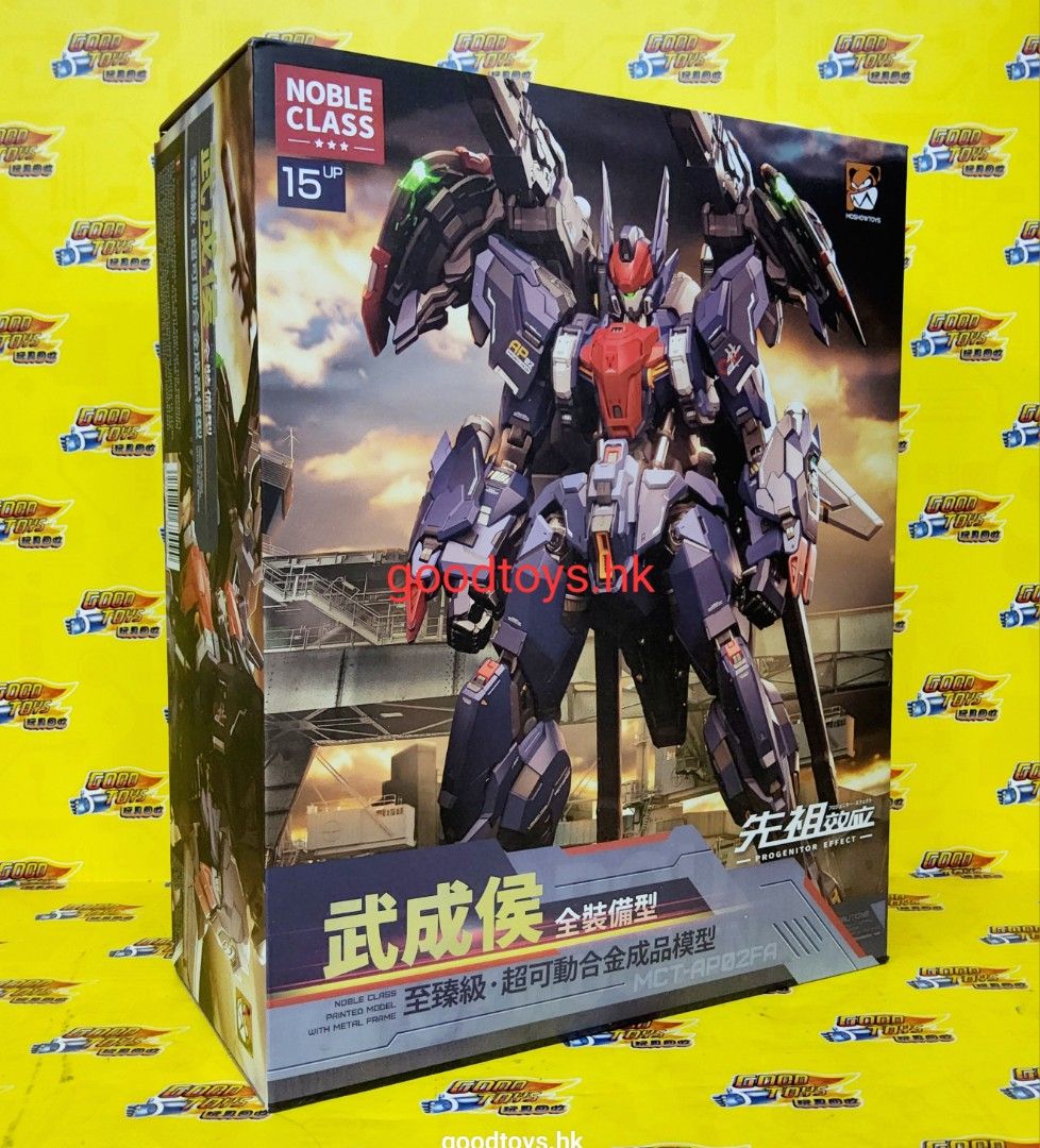 25042519 中古己開封MOSHOW TOYS 模壽先祖效應第三彈武成侯MCT-AP02FA 進階型至臻級超可動合金成品模型, 興趣及遊戲,  玩具& 遊戲類-