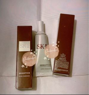 Last 6 bottles $500 đ” 3 bottles $340 đ¶ 10ml đ± SK-II Genoptics Aura Essence âŁïž Facial Treatment Essence Brightening Serum 'Little Red Bomb' đ” Approximately 7 days supply64197767541121110