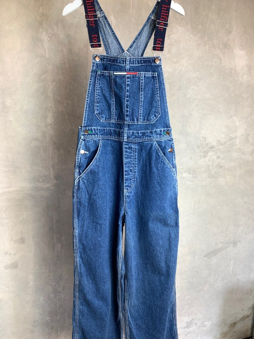 Tommy hilfiger overalls hotsell 90s
