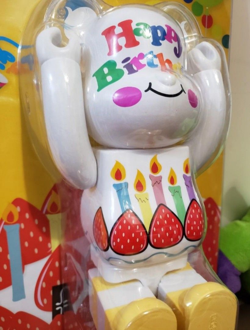 Happy Birthday 400% Be@rbrick Set – Lazy Trading Cards