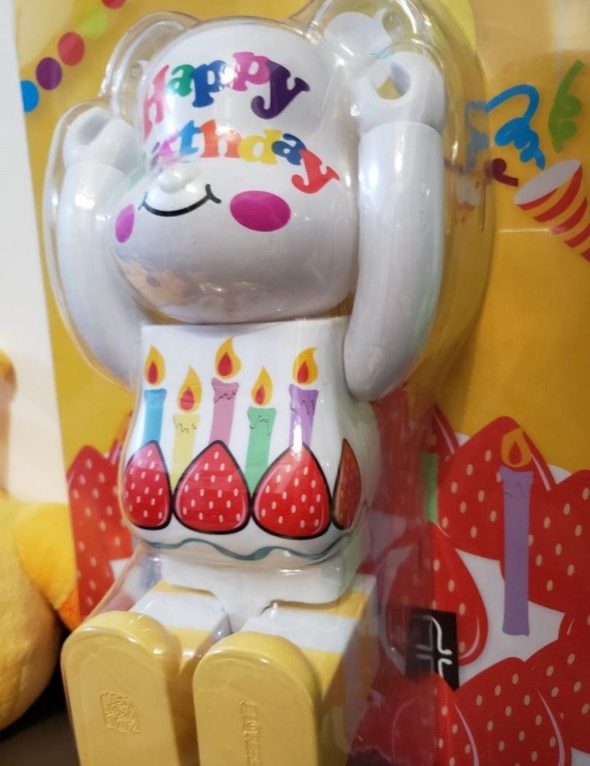 ☆中古　BE@RBRICK 400% 1体 Happy Birthday ☆中古BE@RBRICK 400% 1体 Happy Birthday