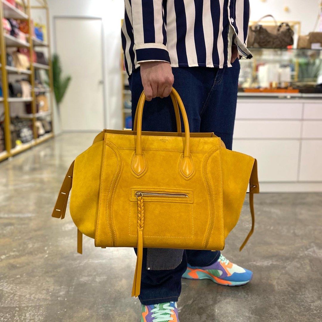 Celine suede phantom bag deals