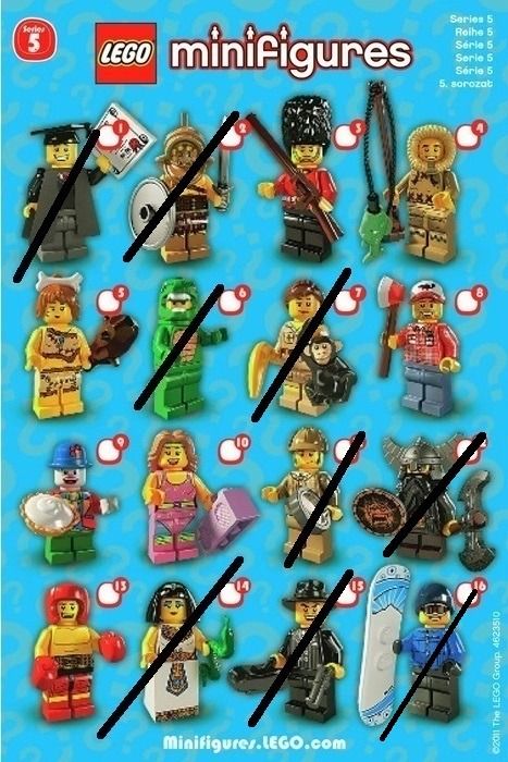 Lego 8805 Minifigures Series 5 Carousell