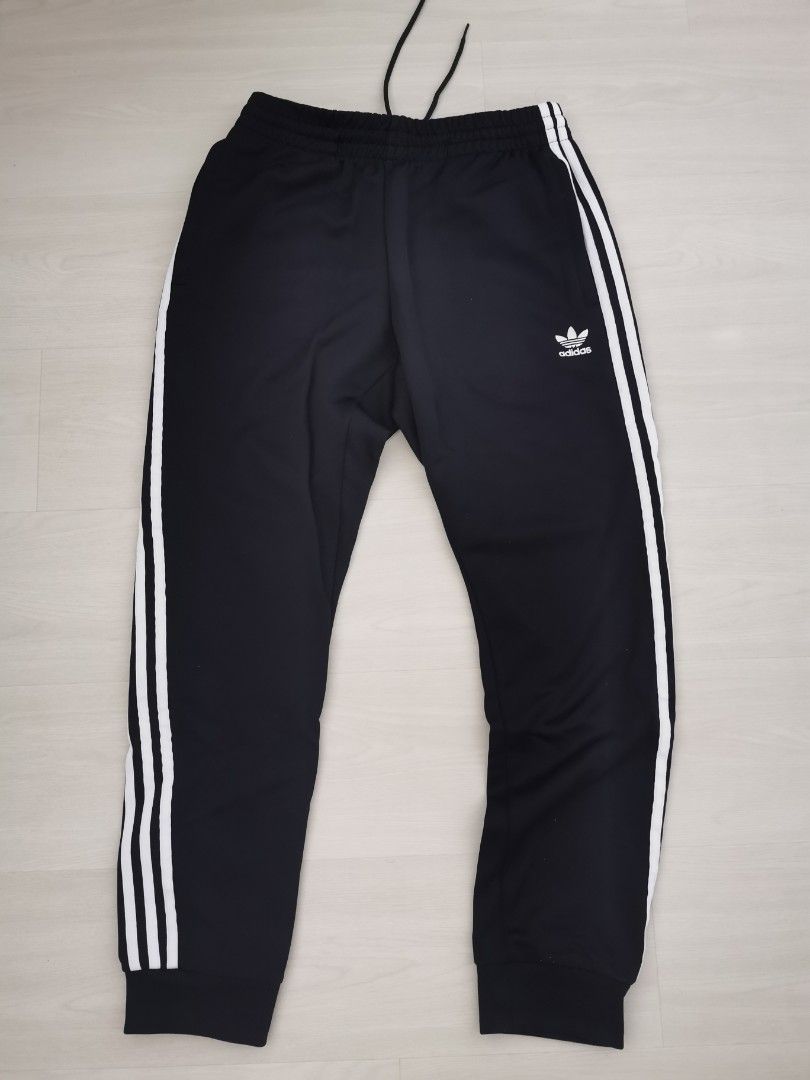 Mens all black sales adidas joggers