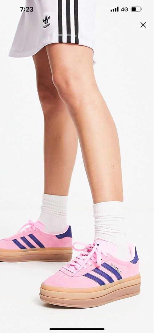 adidas gazelle pink gum sole