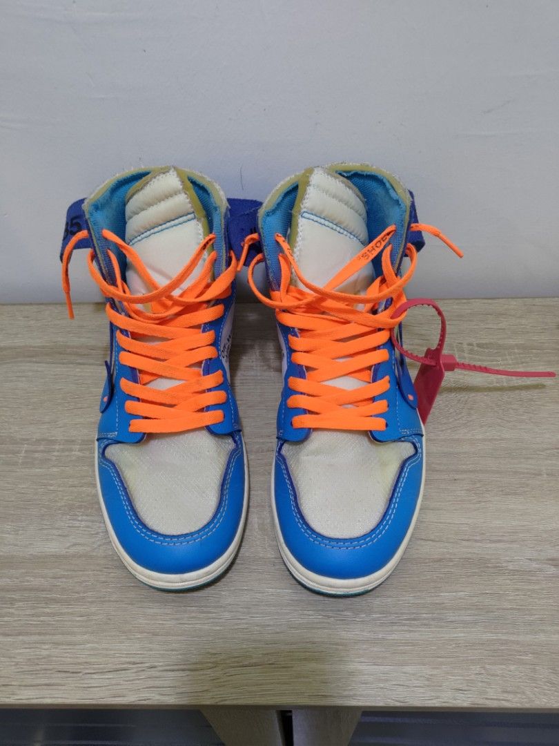Off white unc 1 orange laces online