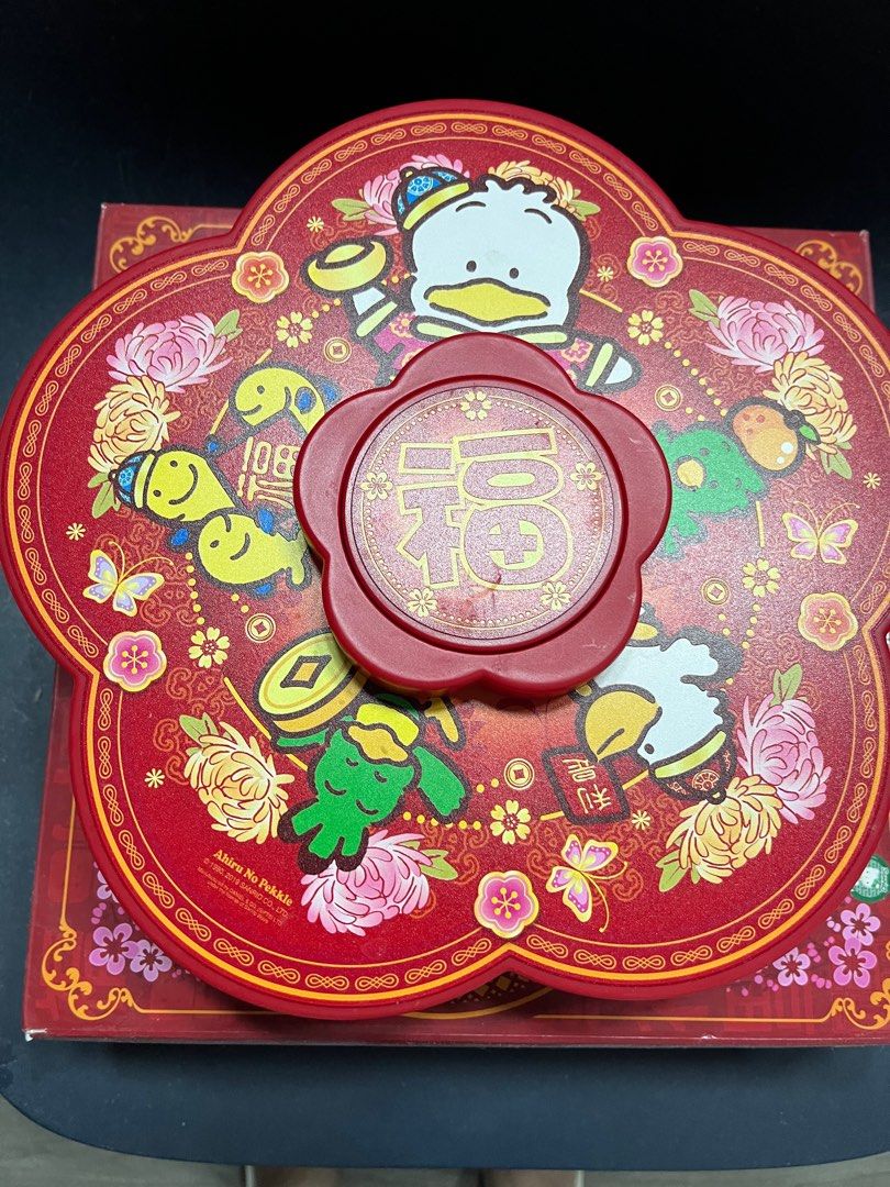 [斷捨離]AP Duck賀年全盒 攢盒 傳盒 Sanrio AHIRUNOPEKKLE (AP鴨）, 傢俬＆家居, 廚具和餐具, 食物整理及 ...