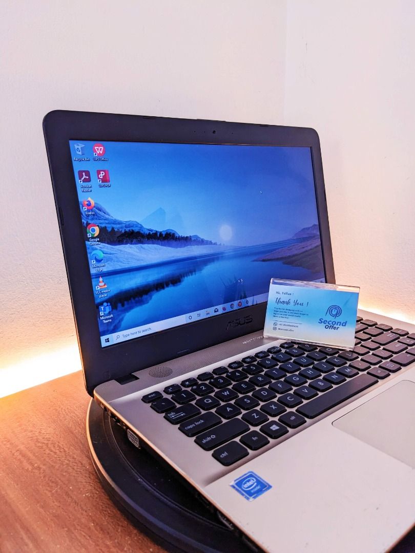 ASUS X441N RAM 4GB SSD 120GB HDD 500GB MULUS MURAH Elektronik