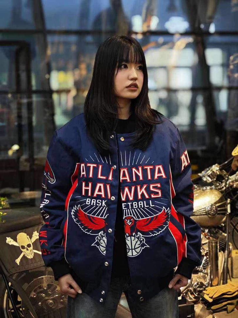Atlanta Hawks Jacket UNISEX Men s Fashion Coats Jackets and