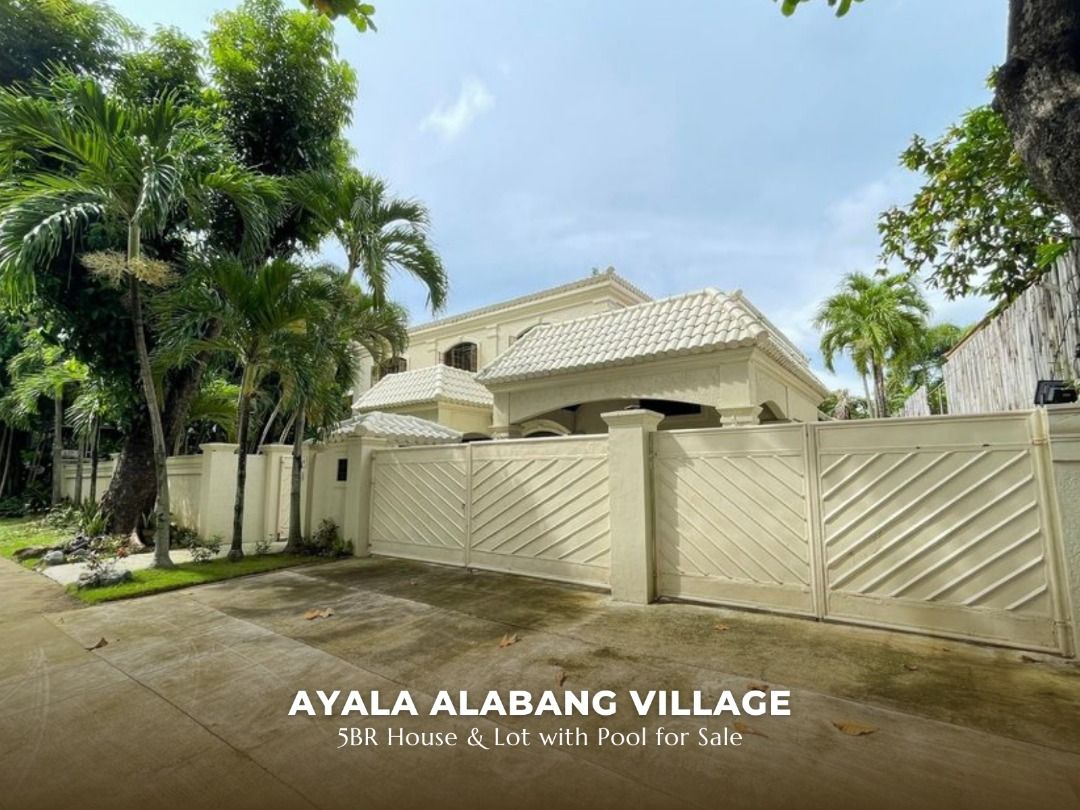 Ayala Alabang Village 5BR House & Lot with Pool for Sale, Property