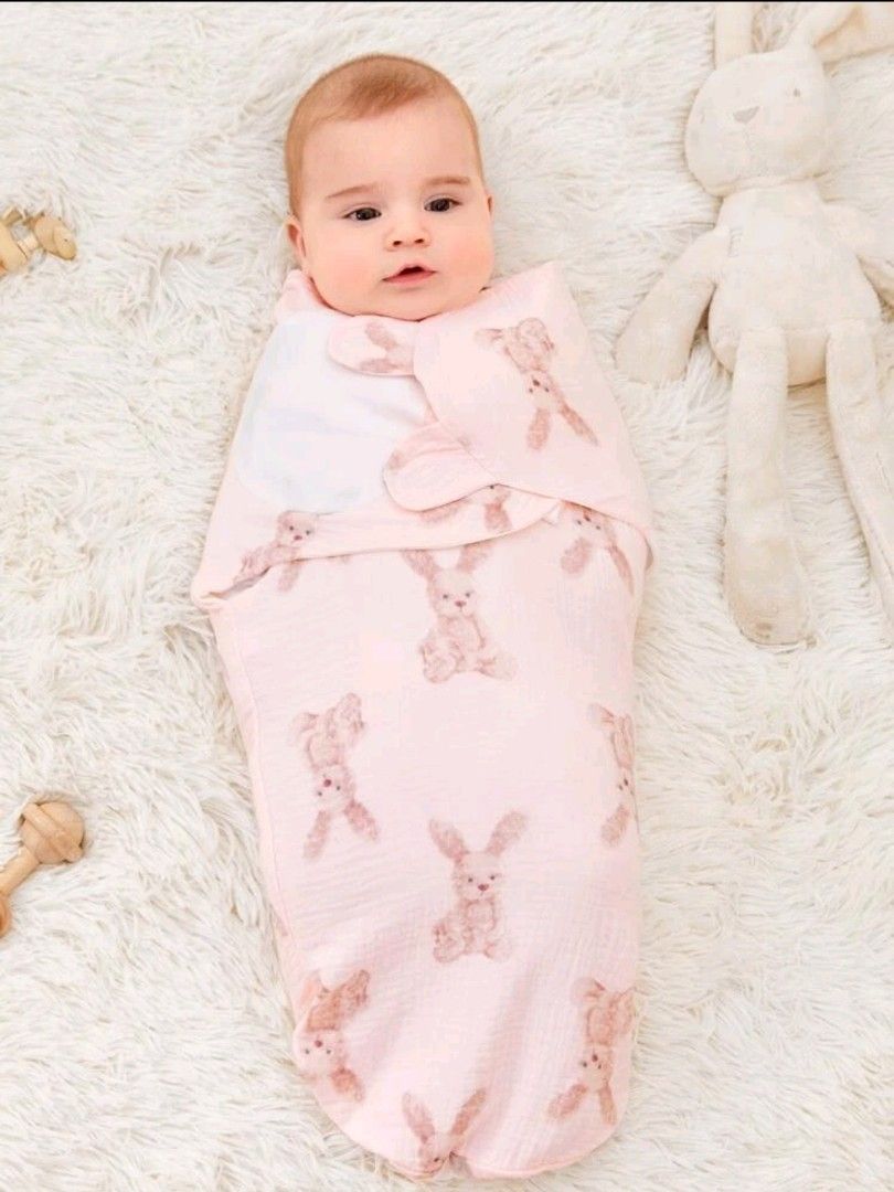 Baby swaddle blanket velcro Babies Kids Babies Kids Fashion on Carousell