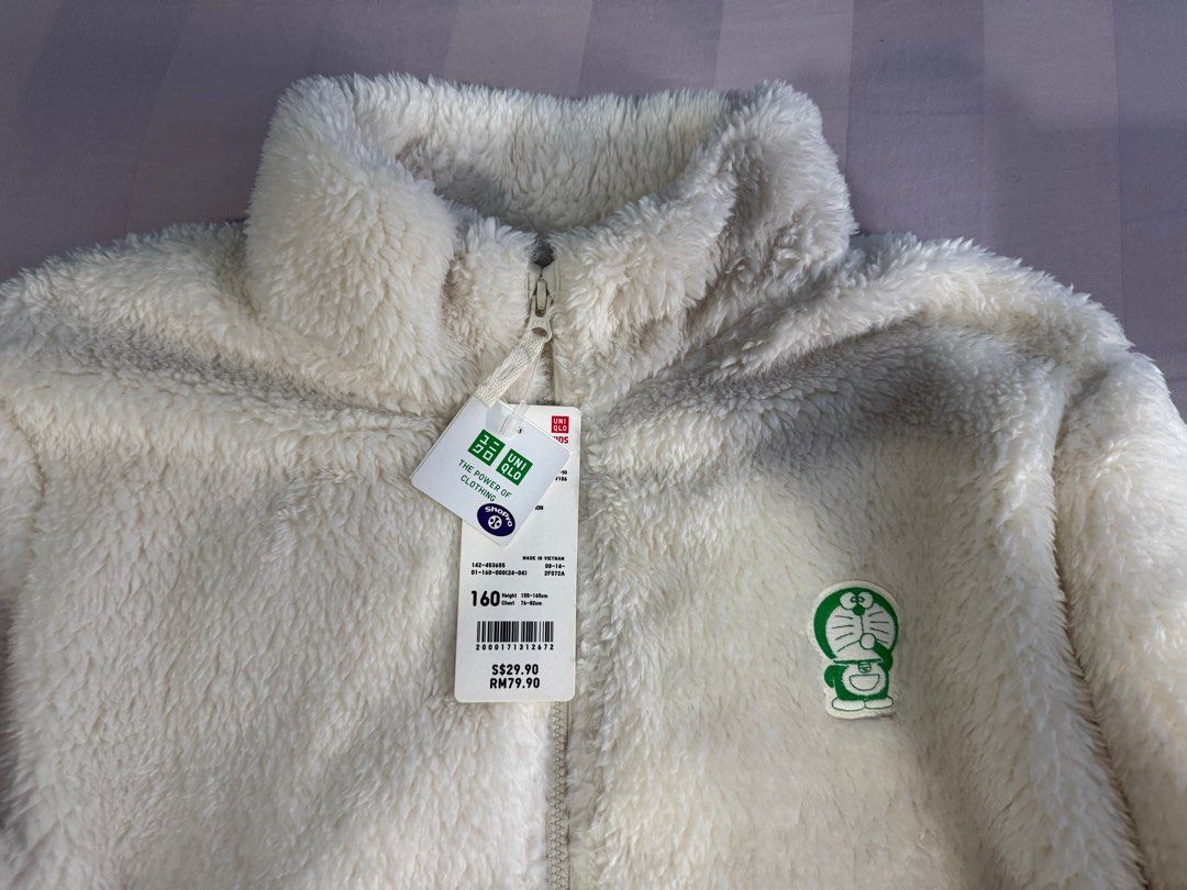 UNIQLO on X: OUT NOW: Doraemon Sustainability Mode Fluffy Fleece