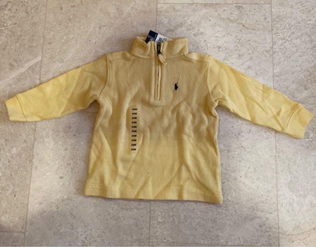 Ralph lauren french clearance rib half zip