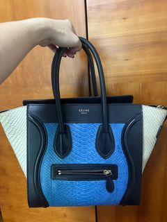 Celine luggage python online