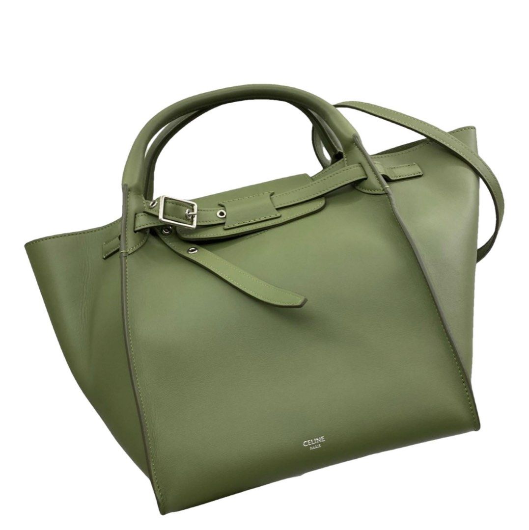 Celine small big outlet bag green