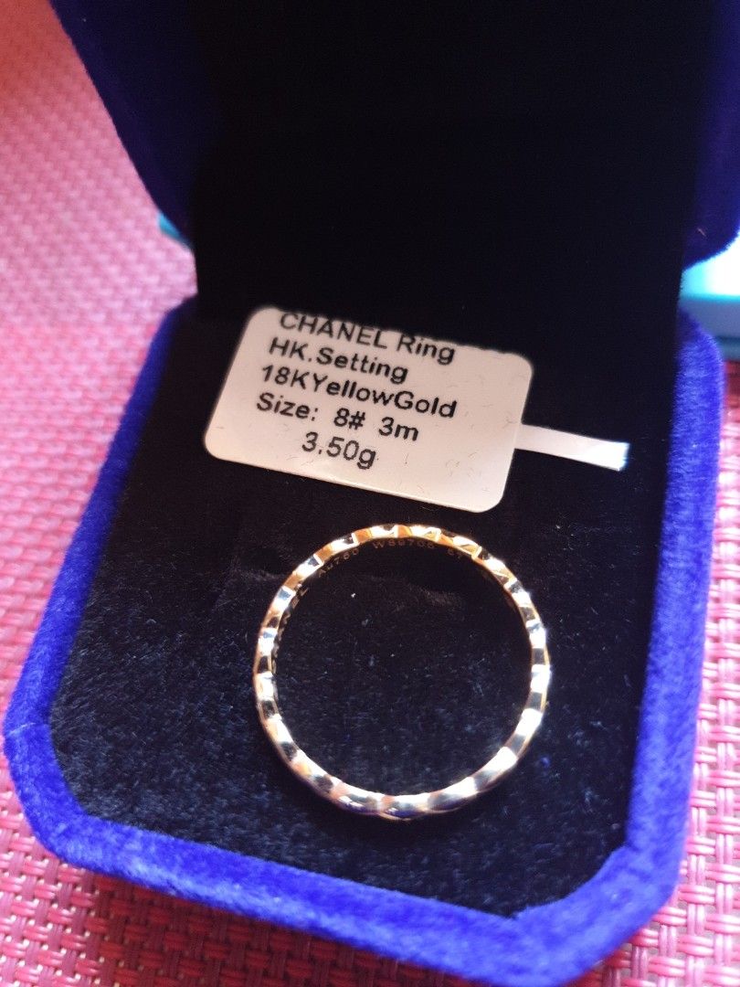 Chanel sales ring hk
