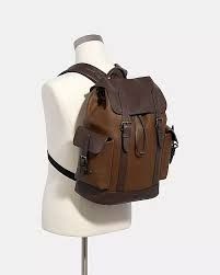 Hudson backpack in colorblock clearance