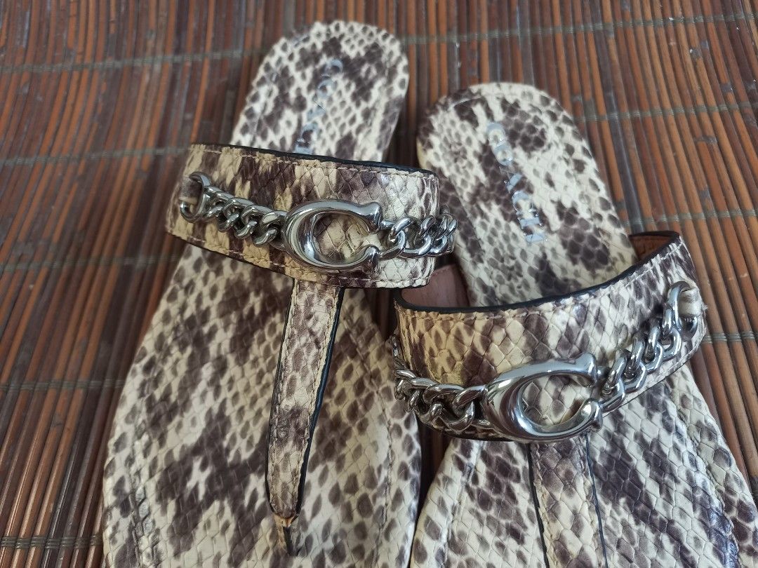 Coach jaclyn sandal on sale