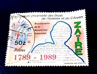 Congo DR (Zaire) 2000 - The 200th Anniversary of French Revolution 1v. (used)