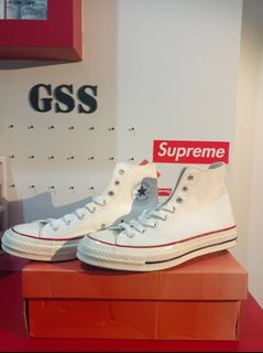 Uk8 converse high chuck brown Men s Fashion Footwear Sneakers