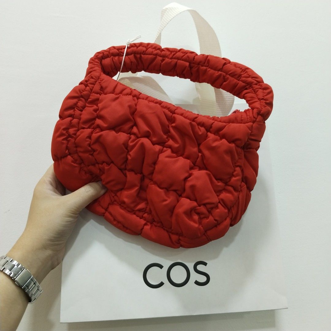 Cos top red bag