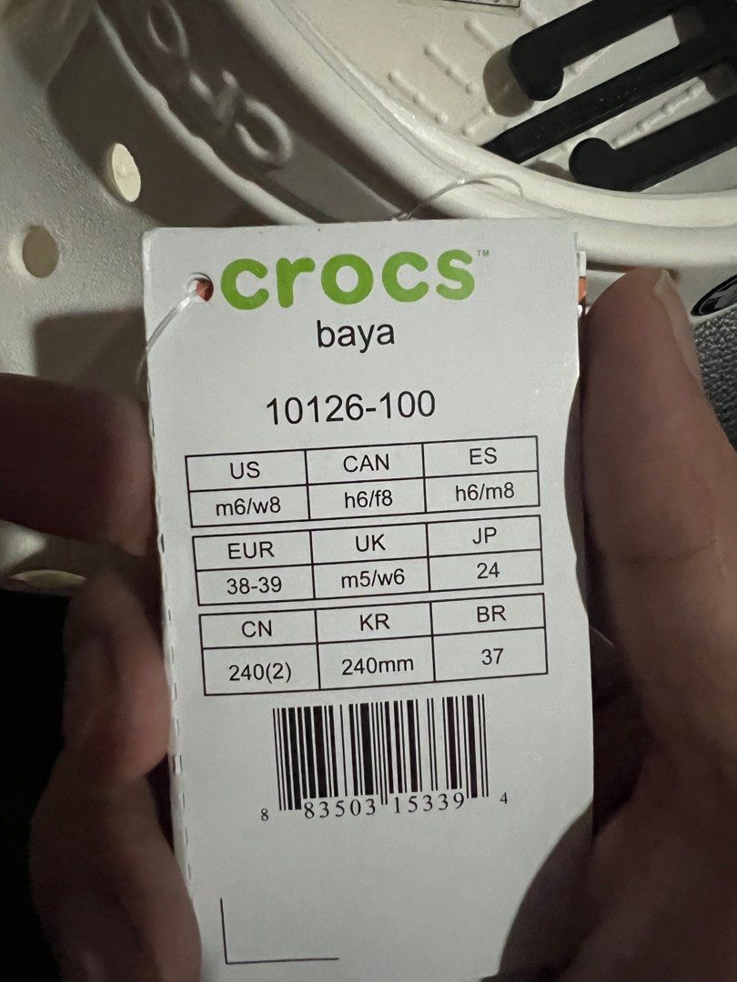 Crocs size hotsell for men