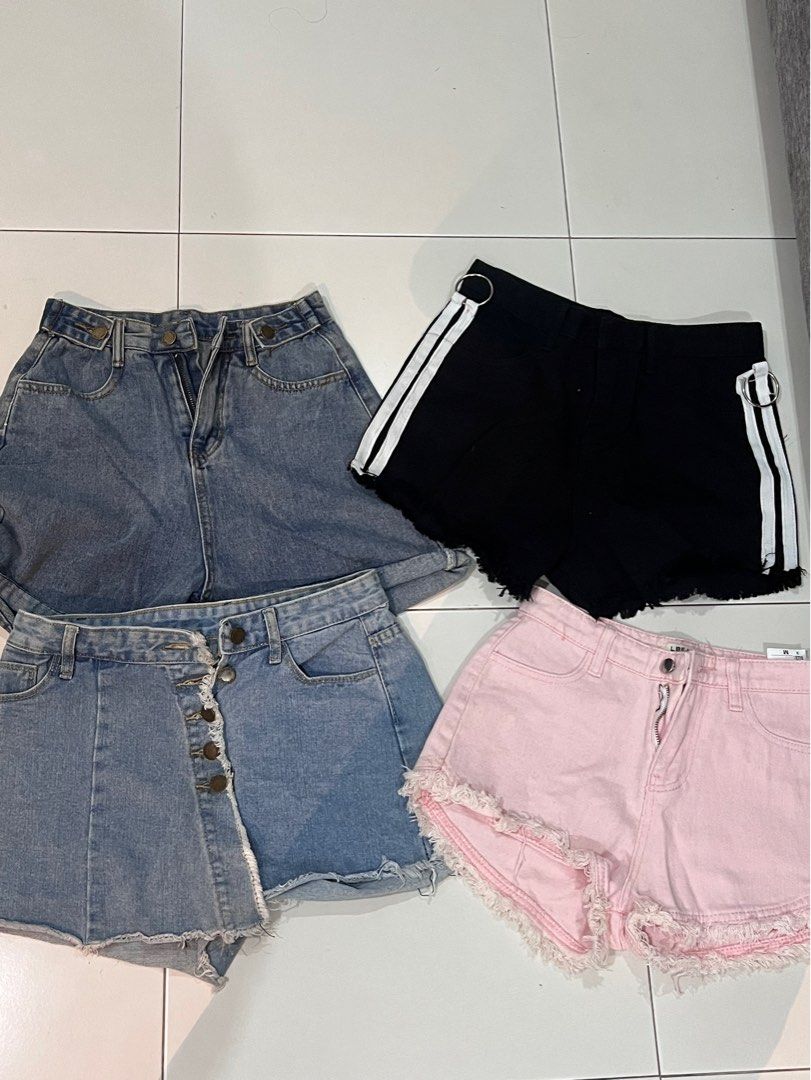 Denim Shorts ALL FOR 5 Women s Fashion Bottoms Shorts on
