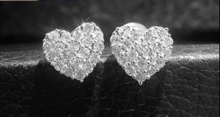 Charriol mouni double heart earrings Women s Fashion Jewelry