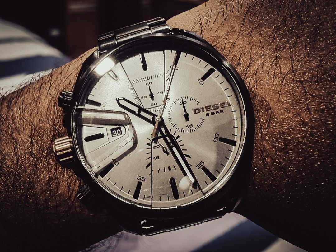 Diesel MS9 Chronograph DZ4474 100 Authentic Men s Fashion