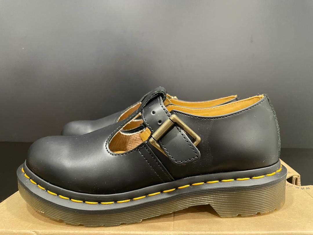 DR. MARTENS POLLEY SMOOTH MARY JANES BLACK 14852001 Women s