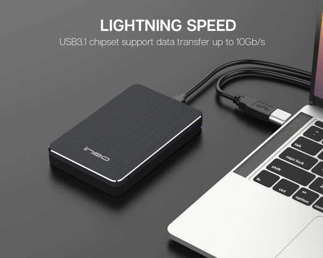 NVMe PCIe M.2 SSD vers USB 3.1 Gen2 Boîtier Externe de Adaptateur