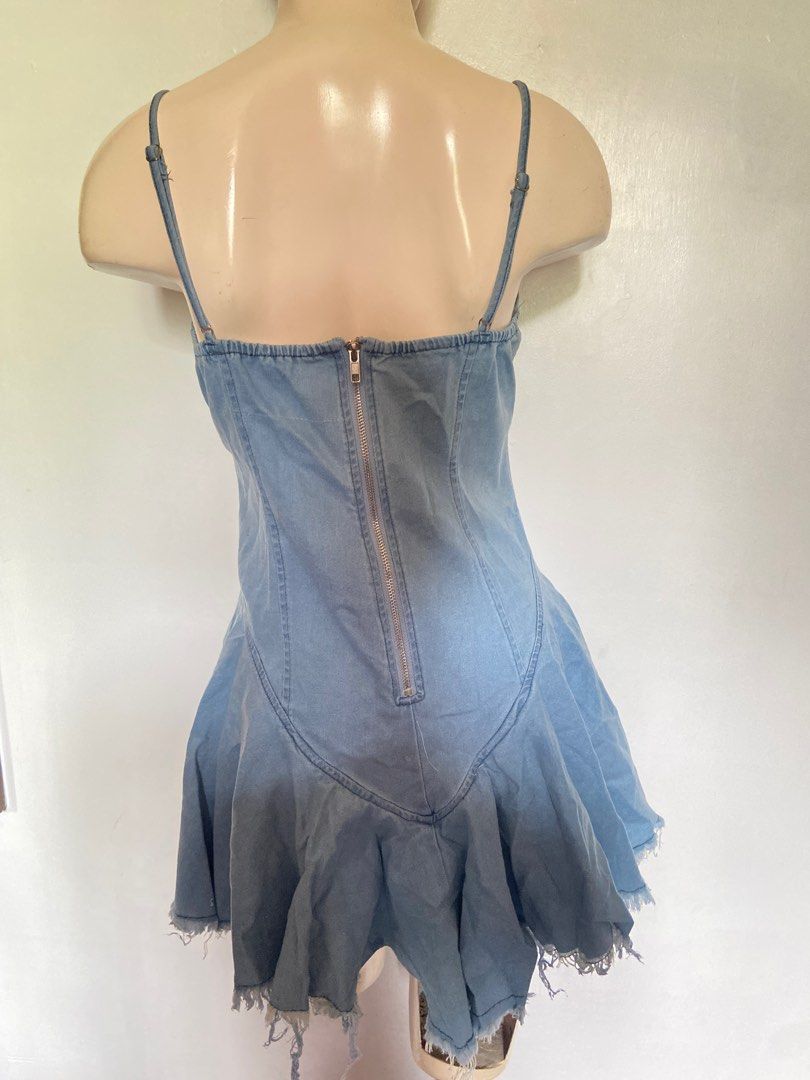 Fashion Nova Denim dress, Women's Fashion, Dresses & Sets, Dresses on  Carousell