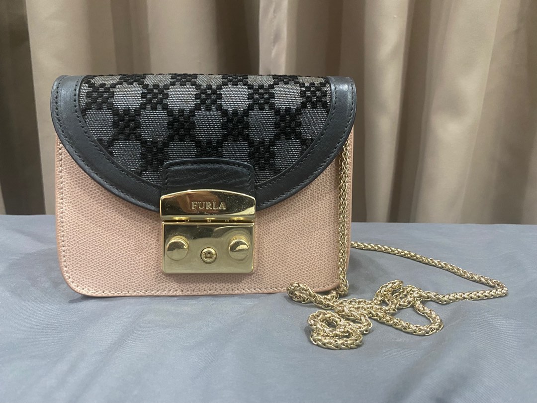 Authentic Furla Mini Sling Bag Changeable Cover Luxury Bags Wallets on Carousell