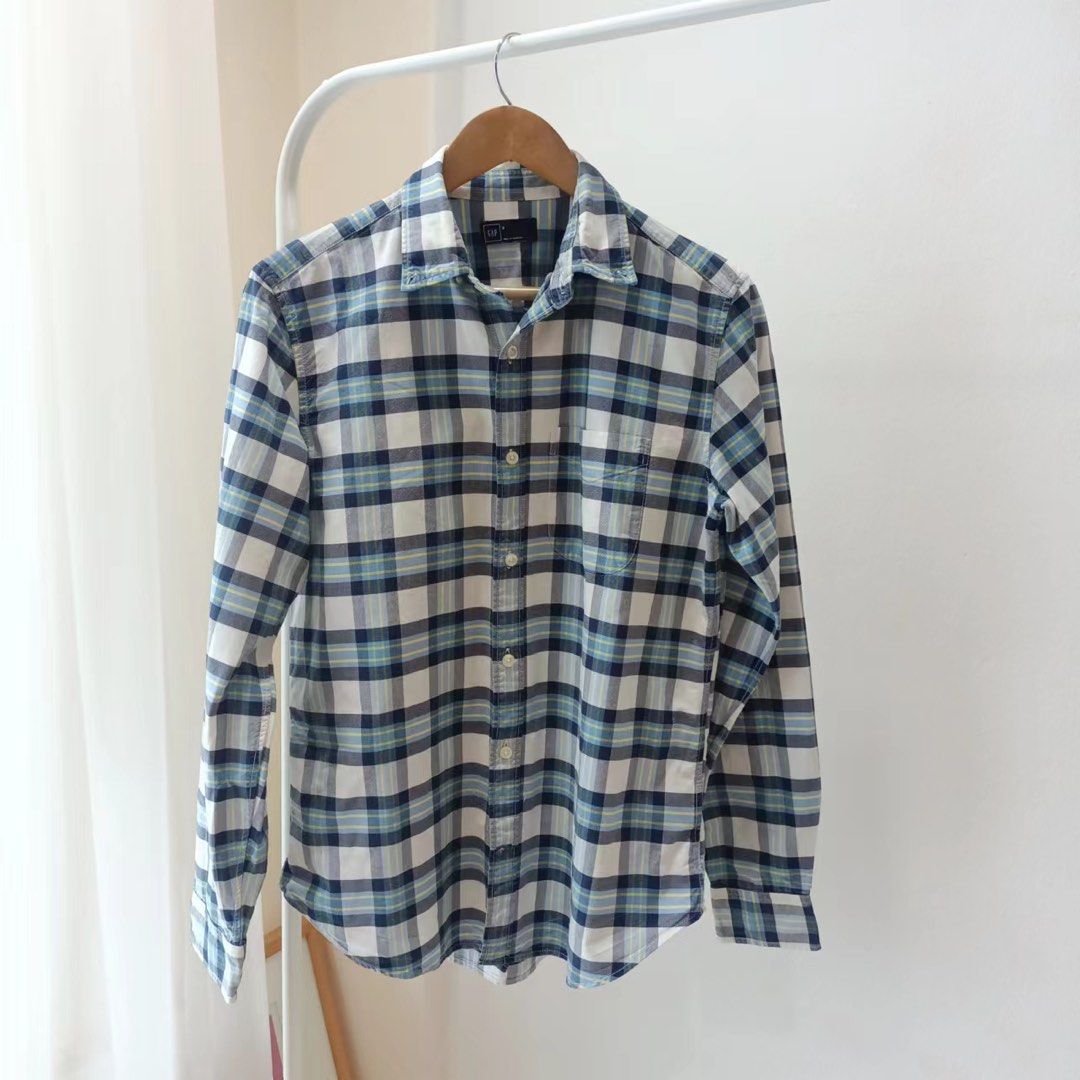 GAP Checkered Long Sleeves Shirt