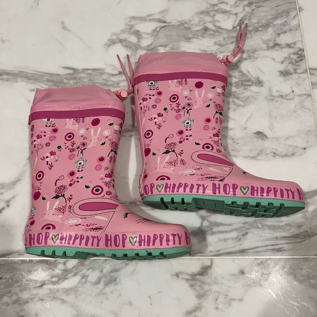 Girls Rain Boots in Size 32 13C