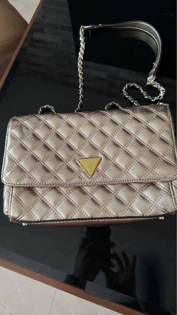Golden sales sling bag