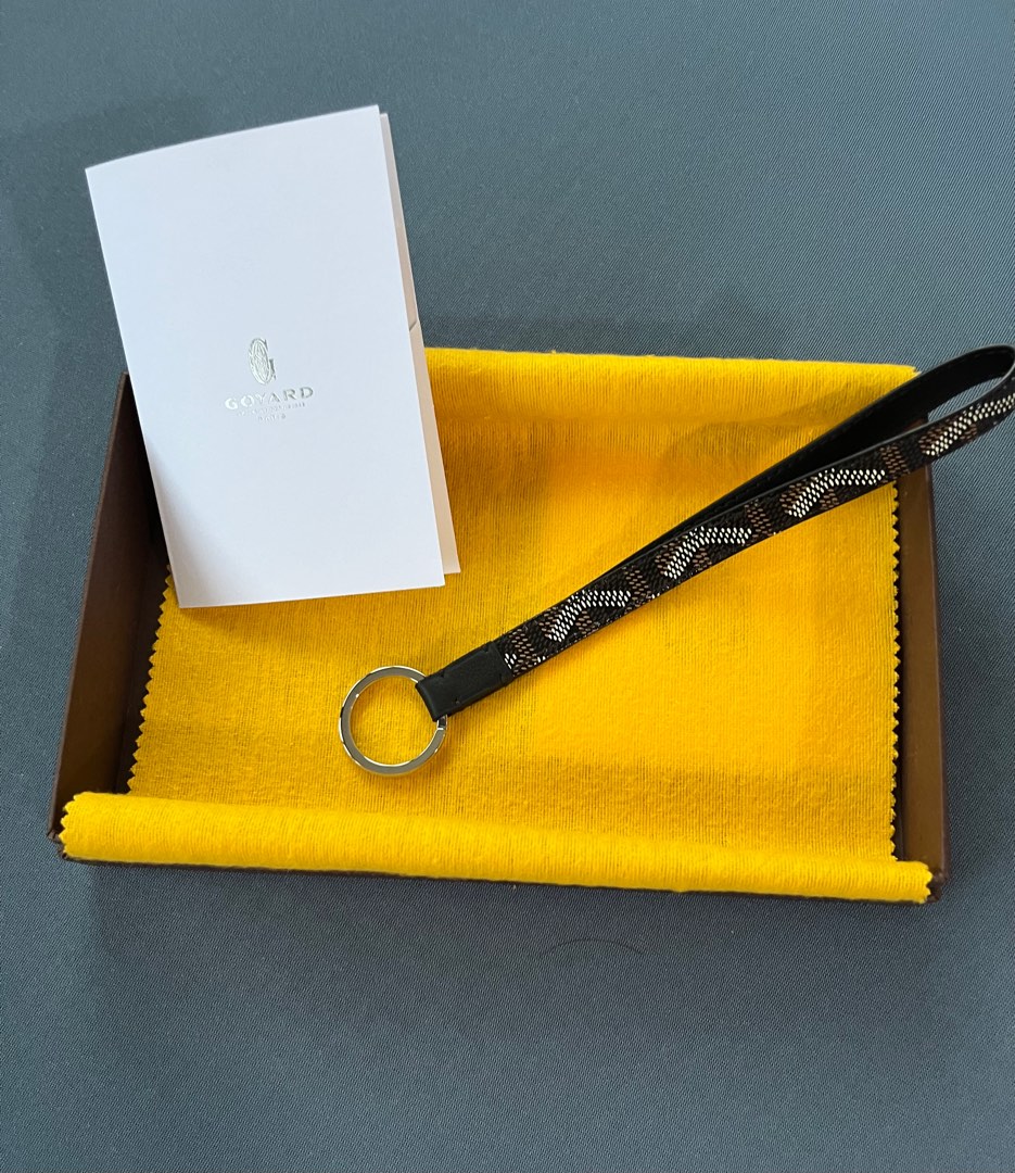 Goyard store key ring