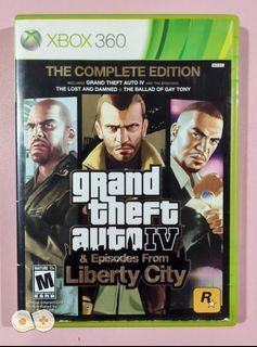 Grand Theft Auto IV & Episodes from Liberty City - [XBOX 360 Game] [NTSC / ENGLISH Language] [CIB]